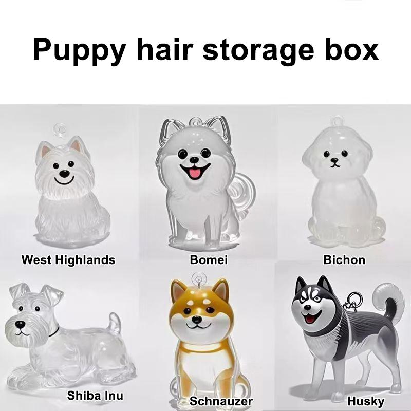 Хранилище собачьей шерсти Милый кулон Брелок Подвеска для сумки Брелоки для ключей автомобиля для пары Ювелирное изделие Сувенир Коллекция Подарок Украшение Аксессуары
