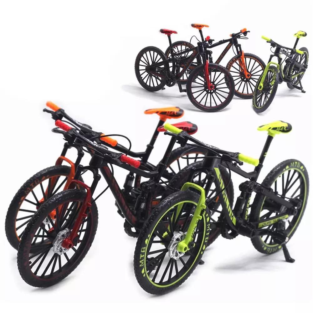 Metal Collection Toys Diecast Zinc Zinc Alloy Racing Bike Toy Mountain Bike Toy Bicycle Model Road Bike Model