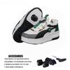 Winter Season Four Wheel Charging Roller Skates Children's Sports Shoes Colorful Casual Shoes For Girls Teenagers