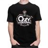 Модная мужская хлопковая футболка с коротким рукавом, принт Glam Metal & Hard Rock, Ozzy Osbourne