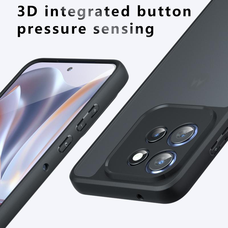 Чехол-накладка для Moto Edge 50 Neo Motorola Moto Edge 50 Neo Capas Бампер для телефона Матовый Прозрачный Fundas Moto Edge 50 Neo