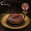 Yixing Handmade Purple Clay Pot with Old and Rotten Bottom Trough, Qingshang Shanruoshui Kung Fu Tea Set, Chinese Tea Pot, 160ml