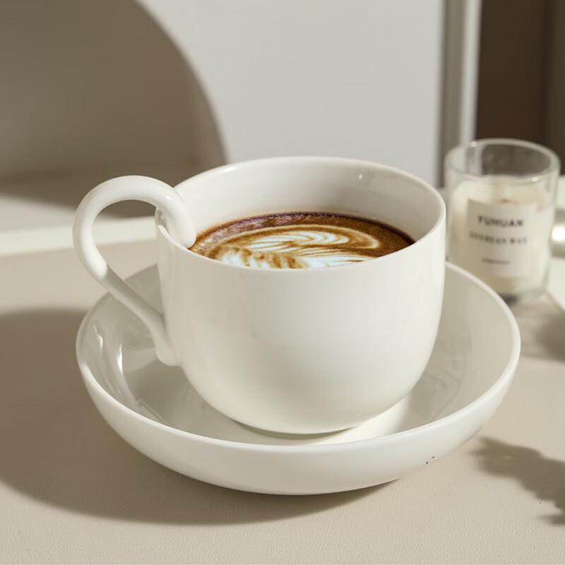 Керамическая кофейная чашка и блюдце ZK
