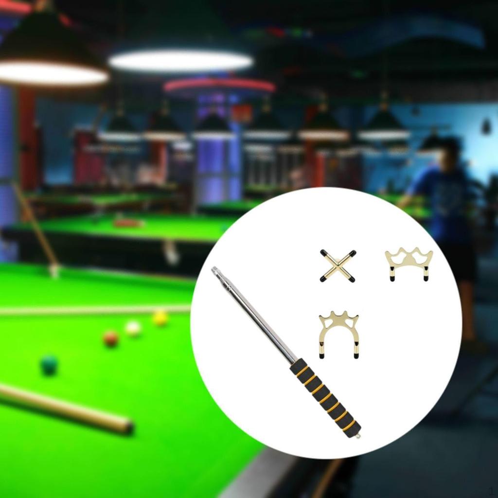 Регулируемый держатель для бильярдного кия для игры в снукер с удобной рукояткой