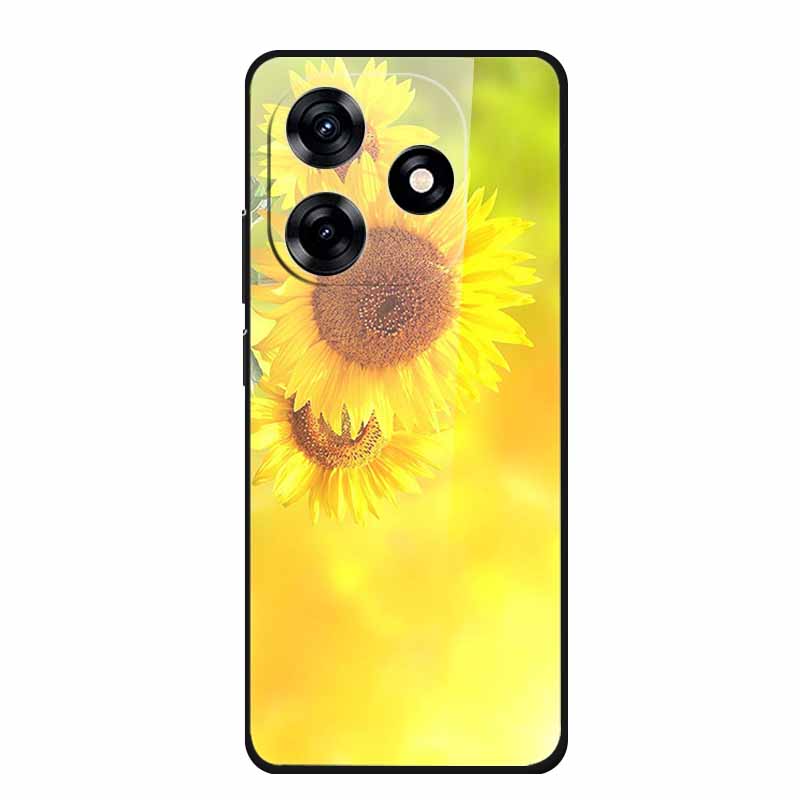 Glass Case For Honor X5c Plus Case Soft Bumper Hard Tempered Glass Back Cover For Honor X5c Plus Play 10A Phone Case X 5 C Plus