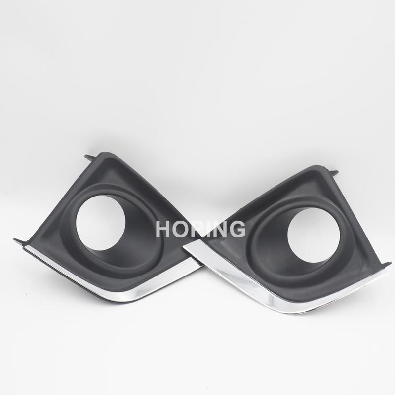 Fog Lamp  Cover For Toyota Corolla 2014 2015 2016 For Middle East type Front Fog Lamp Frame  Foglights Car Light Grille shell