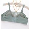 Бюстгальтер для женщин, топ без бретелек, сексуальный кружевной бюстгальтер со сборками, тонкий бюстгальтер без стального кольца, бюстгальтер с эффектом пуш-ап, чувственное нижнее белье, прозрачное модное нижнее белье