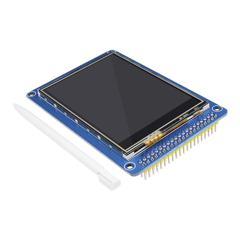 LCD Display Module 3.2 Inch TFT Color Screen with Touch ILI9341 320x240 Resolution Compatible with Development Boards