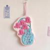 Рождественское полотенце для рук Sanrio Hello Kitty - Милый дизайн с лягушкой, коралловый флис, двухслойное, утолщенное.
