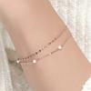 14K Bracelet Chain Gold Bracelet TL Pearl
