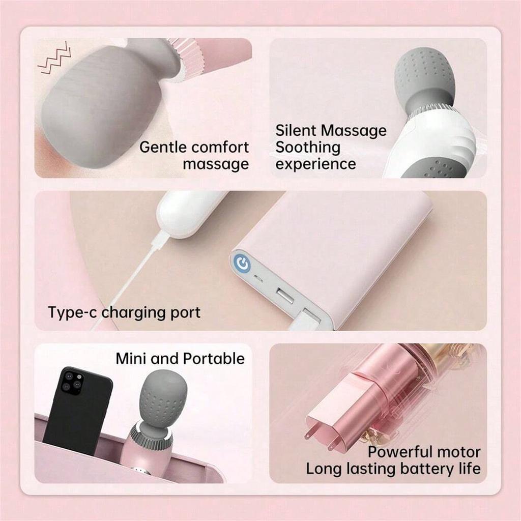 Portable Electric Massage Stick, High Frequency Vibration Massage, Muscle Relaxation Handheld Massager For Body, Back, Neck, Leg