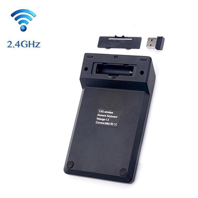 Беспроводная 2,4G Mini Usb 18-клавишная цифровая клавиатура Цифровая клавиатура ПК Клавиатура ноутбука