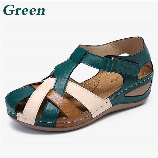 Women Sandals Waterproo Sli On Round Female Flast Sandals Women Slippers Casual Comfortable Summer Ladies Shoes