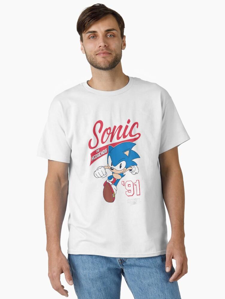 Sonic the Hedgehog Sonic The Hedgehog Run Sports Classic T-Shirt