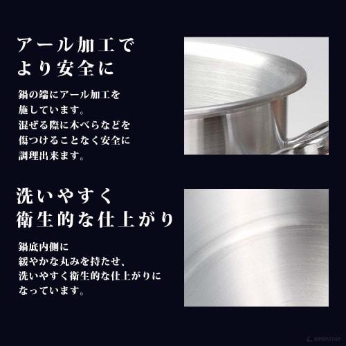 KIPROSTAR Premium Aluminum Half-Cylinder Pot with Lid, 23L Capacity, 36cm, Deep, Handled, for Gas Stoves Only