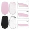 Foot Pads Heel Elevator Pair Height Increase Insole Half Invisible Heel Insert Shoes Lift Pad Taller Cushion Heightening Insole