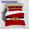 3pcs Duvet Cover Set (1*Duvet Cover + 2*Pillowcase, Without Core),Football team.C Print Bedding Set, Bedroom Decor, All‑Season, Birthday Gift