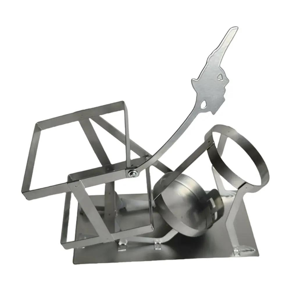 Подставка для винной бутылки в виде черепа, стимпанк-стиль, подставка для напитков, дизайн черепа-скелета, держатель для вина для украшения дома, кухни, барной стойки