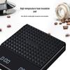 Compact Pour-Over Coffee Scale with Timer - Small Electronic Kitchen Scale for Precision Weighing