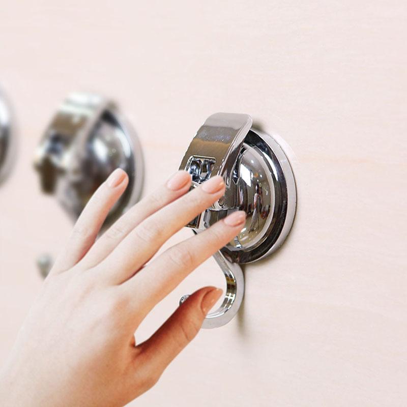 Прочный неперфорированный крючок с присоской, крючок с вакуумным клеем, крючок с присоской для стеклянной стены, бесшовный крючок с присоской, крючок для кухни и ванной комнаты