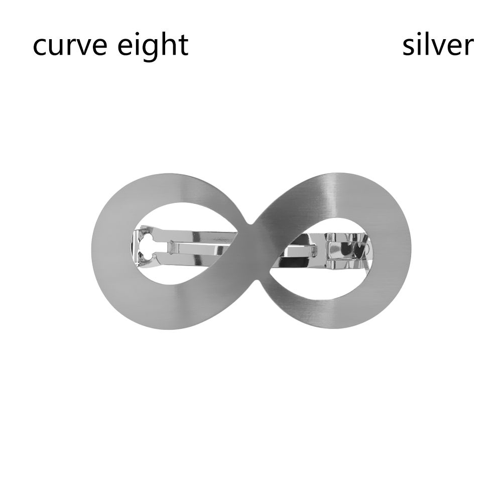 Новые заколки Аксессуары для волос Зажим для хвоста Заколки для волос для девочек Металлические заколки Геометрическая заколка для волос