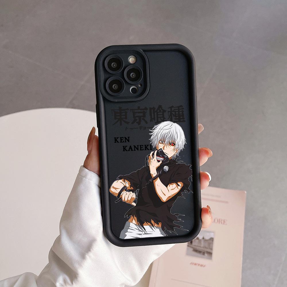 Чехол для телефона Аниме Токийский гуль Япония Мягкий для Samsung S26 S25 S24 S23 S22 S21 S20 F06 M16 Plus Ultra 5G Мягкий силиконовый ТПУ Чехол