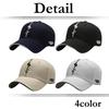 Baseball CA777 [White Fang] Hat, Cap, Logo, Emblem, Brim, Cap, Stylish, Fashionable, Cool, Men's (Black)
