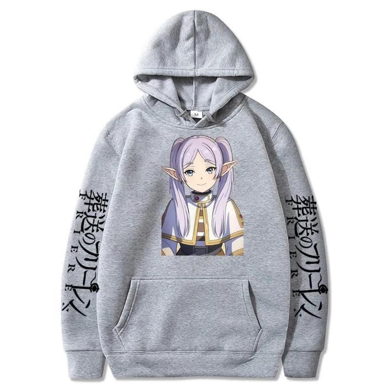 Japan Anime Frieren Beyond Journey's End Hoodies Design Men Women Sweatshirt Fleece Oversized Couples Casual Hoodies