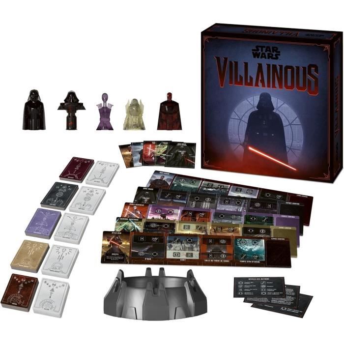 Star Wars Villainous - The Power of the Dark Side - Strategy Game - 2 To 4 Players from 10 Years Old - 27492 - Basic Game - Ravensburger