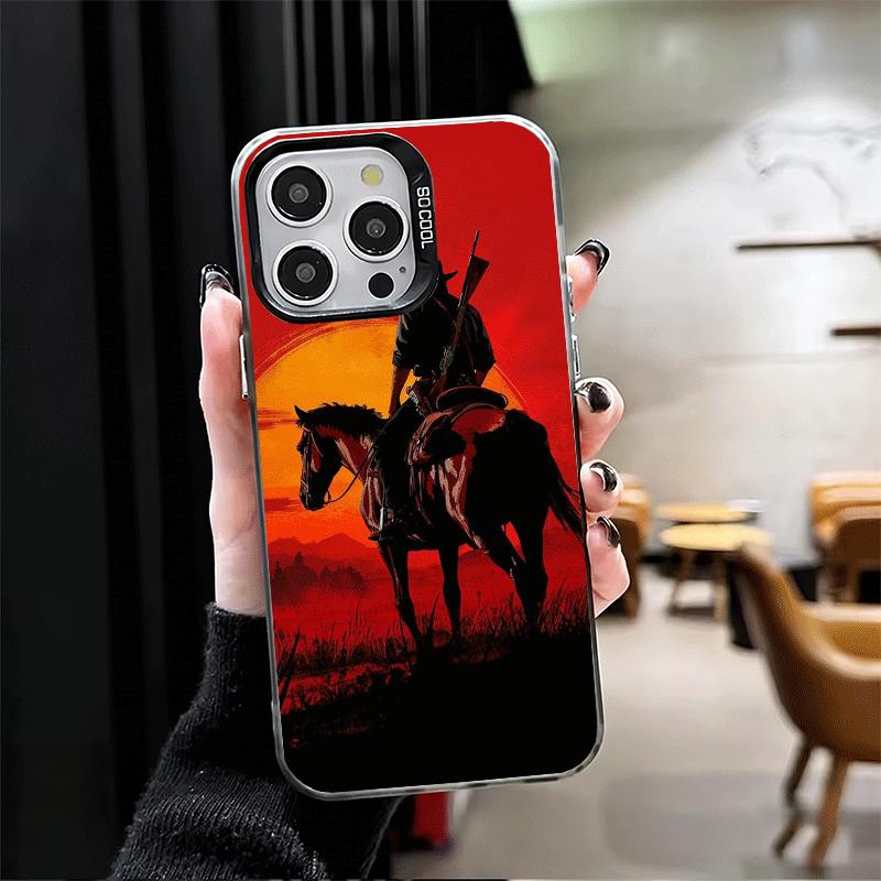 Ударопрочный чехол для телефона Red Dead R-Redemption для iPhone 17 Air 16 16E 15 Pro Max 14 Plus 13 Mini 12 Задняя крышка Противоударные Fundas