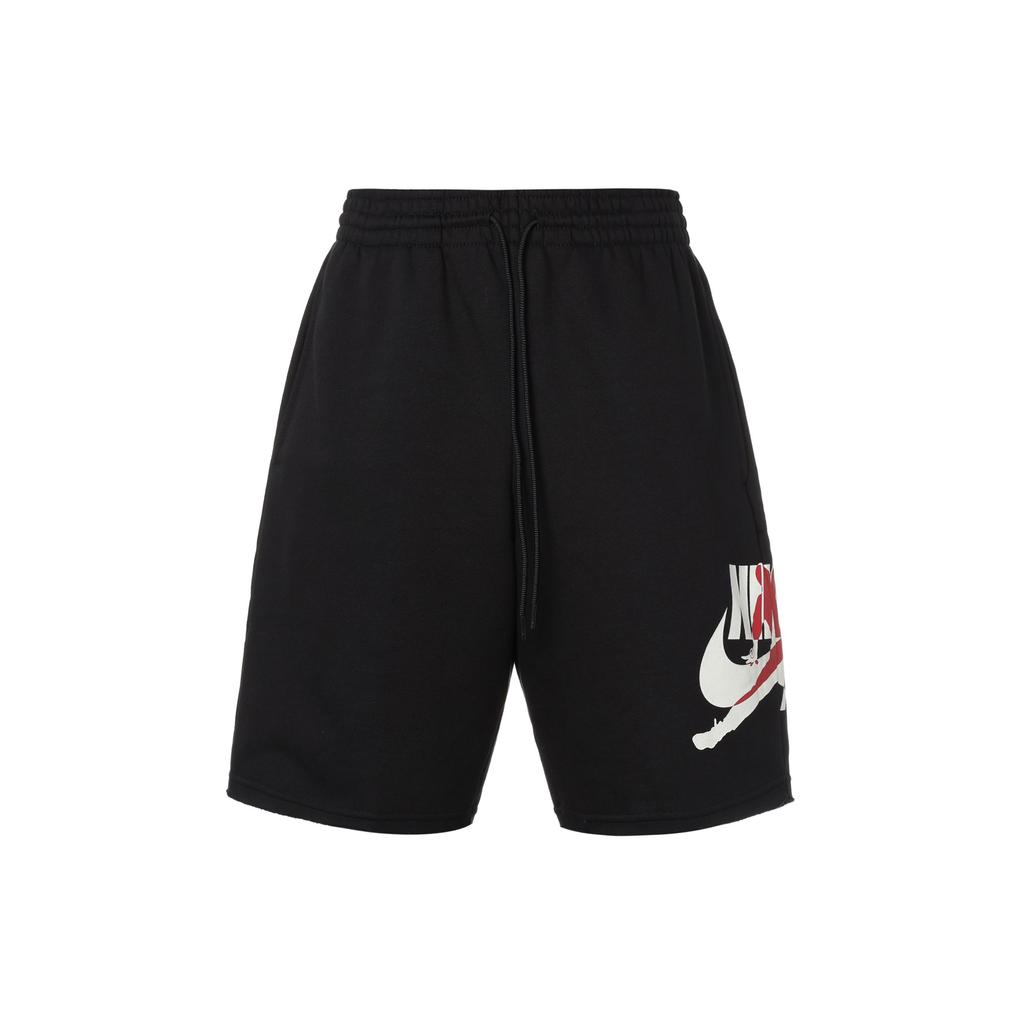 Air Jordan Jumpman Classics Ретро Спортивные повседневные шорты Мужские плавки Черные CJ1919-010