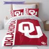Oklahoma Sooners Pattern Bedding Set Quilt Cover Pillowcase Home Decor Gift (1 * duvet cover + 2 * pillowcase, without core)