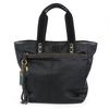 Used Tote Bag 10101 Nylon Black Casual