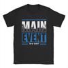 Смешные мужские футболки Jey Uso Main Event Yeet, 100% хлопок, футболка с принтом победителя, рестлера, Мании, с коротким рукавом, сувенирная продукция