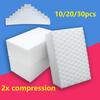 Double Compressed Melamine Sponge High Density Magic Sponge Eraser Bathroom Office Kitchen Cleaning Sponge