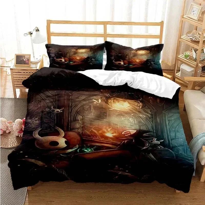 Game Hollow Knight 3D Print Comfortable Duvet Cover Set Pillowcase Room Decoration Home Textile Hollow Knights Duvet Cover Set