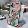 Красочные цветы Для iPhone 16 15 14 13 12 11 Pro Max XS XR 16 14 Plus Чехол для телефона Бампер 16E