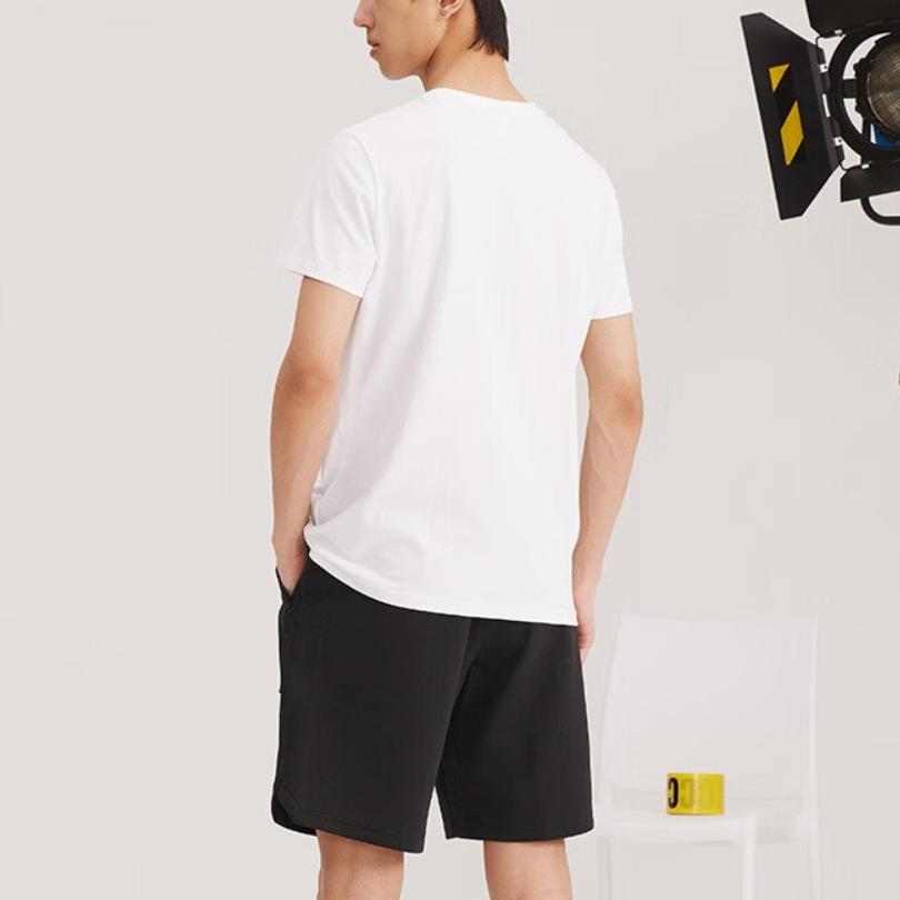 PUMA T Shirts Men's Crew Neck Moderate Straight Fit (Unisex) T-Shirts 576437 02