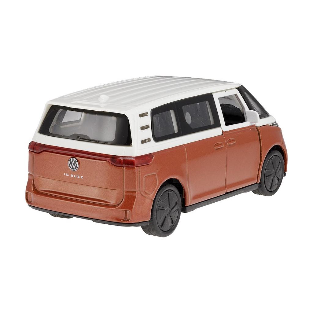 Model 1:34, VW ID BUZZ, biało - czerwony