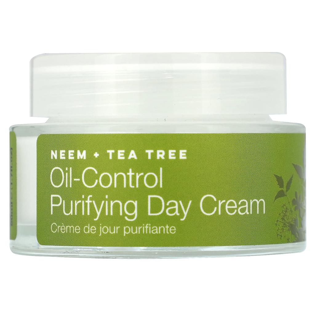 Oil Control Purifying Day Cream, Neem + Tea Tree, 50Ml(1.7Fl Oz)