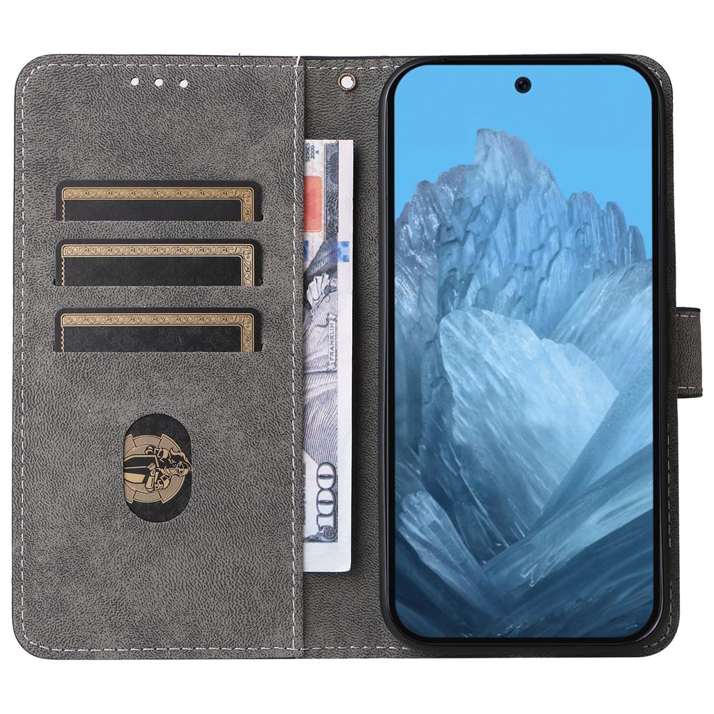 For Google Pixel 9 Pro XL Case RFID Blocking Wallet Flip PU Leather Cover