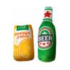 Dog Toy Juice & Bottle Doll Set of 2, 1 Piece, Set B
