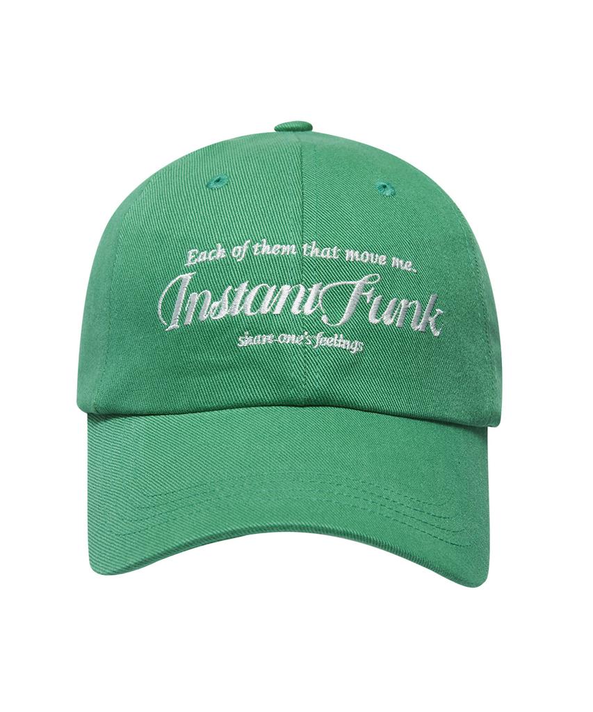 Бейсболка с вышитым логотипом INSTANTFUNK рукописным шрифтом