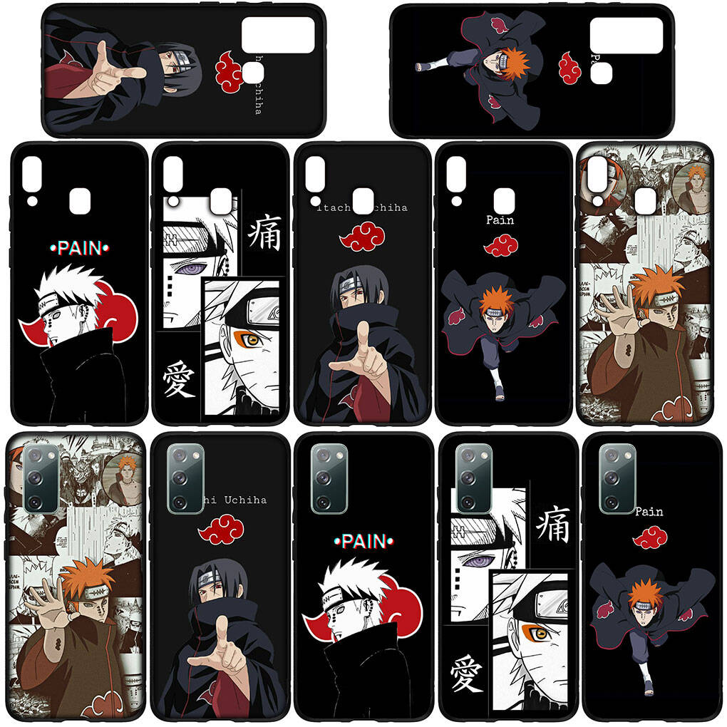 Case for iPhone 17 16 15 Plus Xiaomi Poco F8 F7 X7 X6 M8 C85 C75 C71 Redmi Note 14 12 11 13 Pro Max A4 14C 13C 15C Pain Akatsuki Naruto Itachi Uchiha