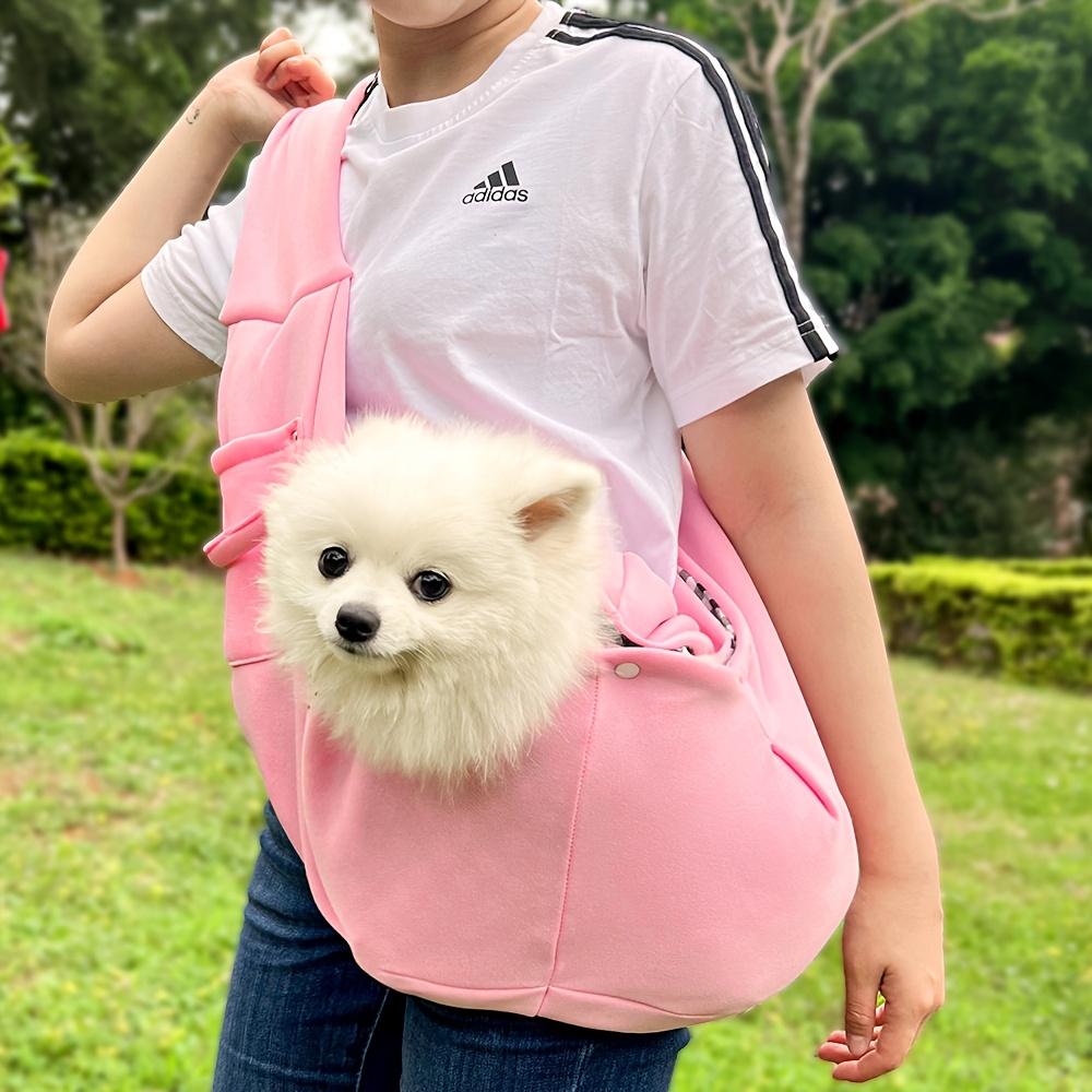 Outdoor Pet Carrier Bag Portable Shoulder Bag Cat Walking Bag Travel Transport Bag For Small Dogs Cats Within 7.5kg/16.53lb