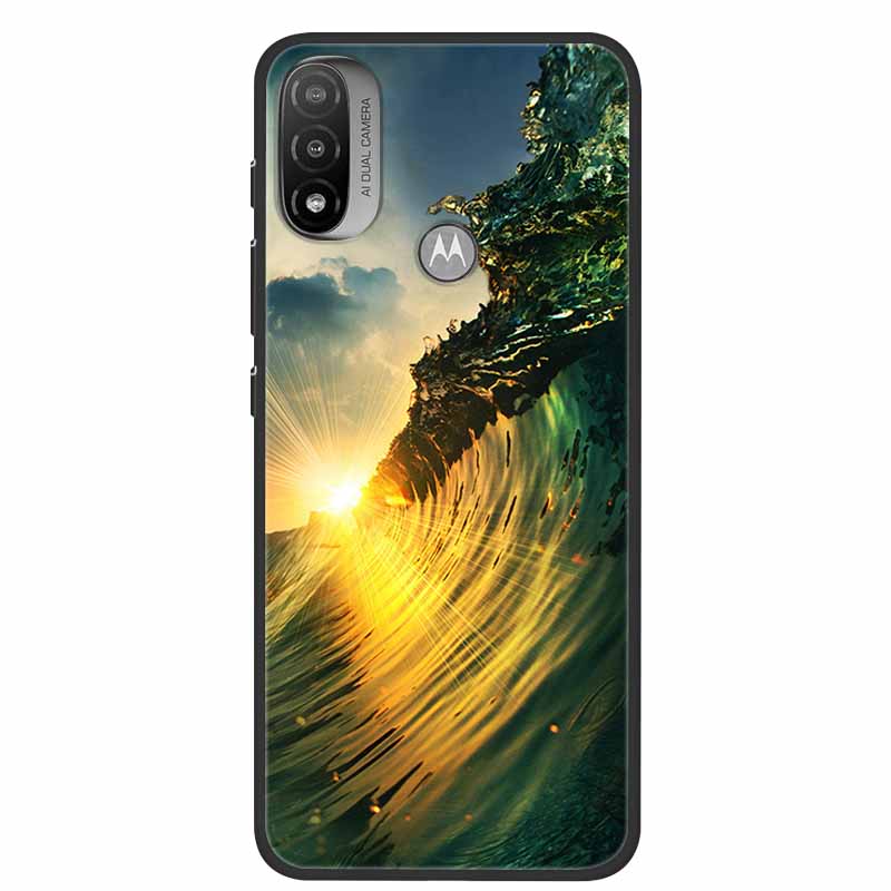 Чехол для Moto E20 Ударопрочный Мягкий Силиконовый Задний Чехол Для Motorola Moto E20 6.5" Чехлы для Телефона Для Moto E 20 XT2155 Coque Fundas