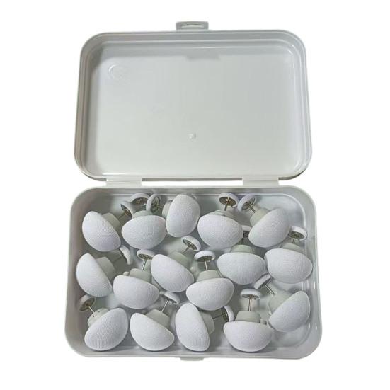 16 шт. Зажимы для пододеяльника, двусторонние булавки для пододеяльника, фиксаторы для простыней с ящиком для хранения, мягкий тканевый материал, булавки для одеяла, для стеганых одеял, подушек, штор