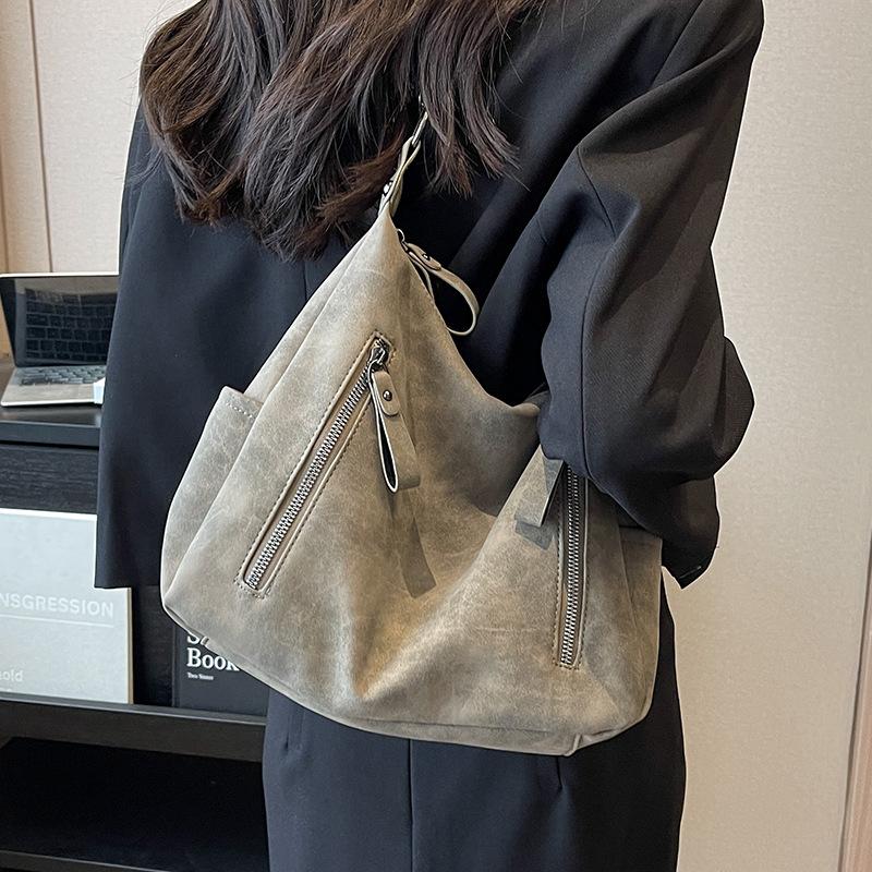 Large-capacity Bag Women's New Messenger Bag Texture Niche Class College Student Shoulder Bag Tote Bag