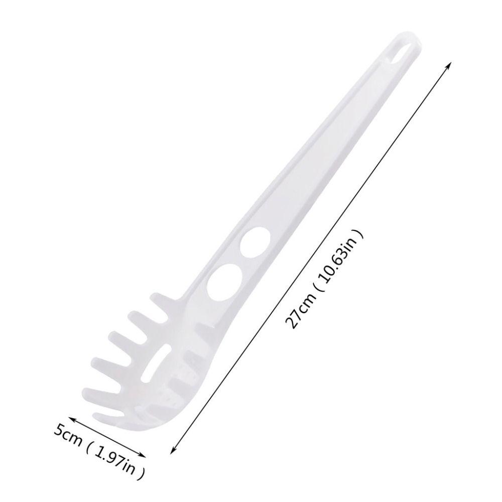 Кухонные гаджеты для приготовления пищи Ложки с прорезями Ложка для слива с длинной ручкой Портативная ложка-фильтр для лапши