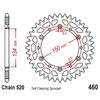 520 Motorcycle Rear Sprocket For Kawasaki KX500 1983-1985 1987-2004 KDX200 SR 1989-1991 KDX200 1984-2006 KDX220R 1997-2005